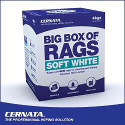 WHITE - Soft NEW 100% cotton rags for cleaning and wiping